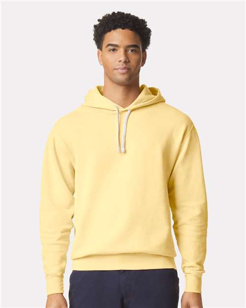 Unisex Garment-Dyed Lightweight Fleece Hooded Sweatshirt