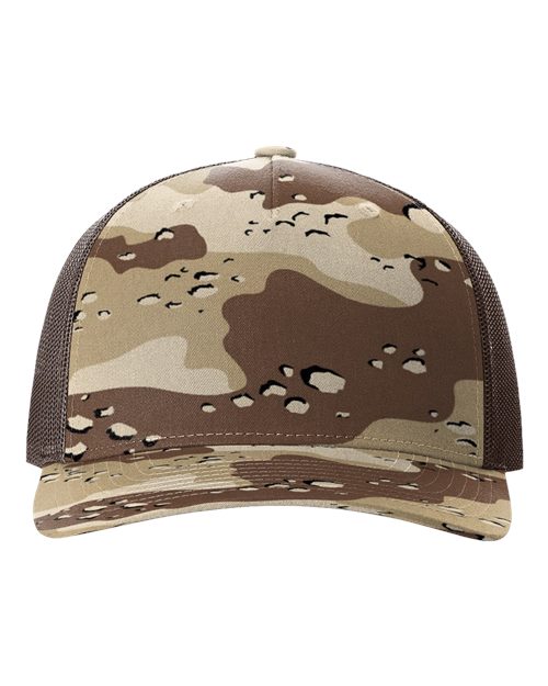 Richardson 112 Printed 5 Panel Trucker Hat