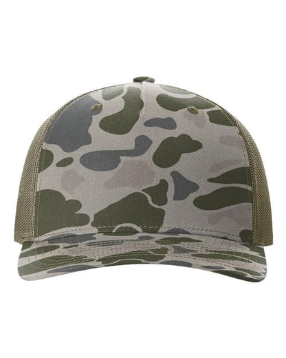 Richardson 112 Printed 5 Panel Trucker Hat