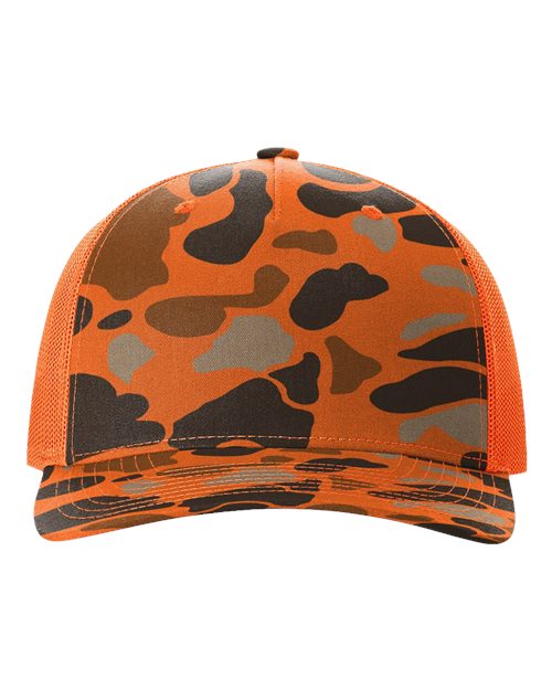 Printed 5 Panel Trucker Cap 112
