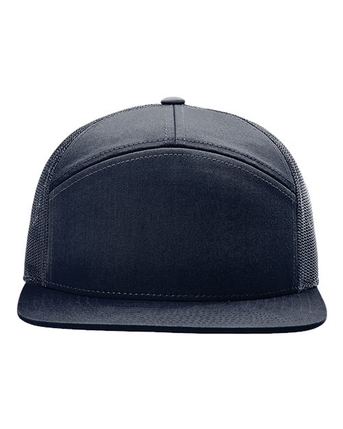 7-Panel Trucker Cap 168 Flat Bill
