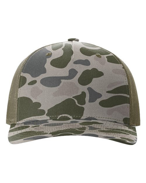 Richardson 112 Printed 5 Panel Trucker Hat