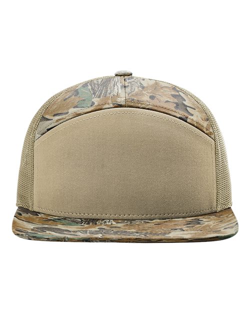 Richardson 168 Printed 7-Panel Trucker Hat