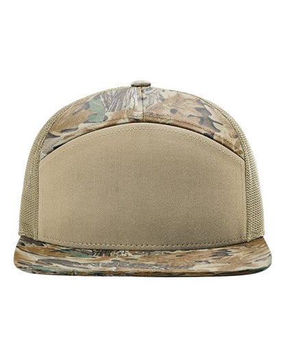 Richardson 168 Printed 7-Panel Trucker Hat