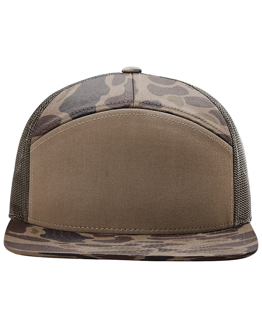 Richardson 168 Printed 7-Panel Trucker Hat