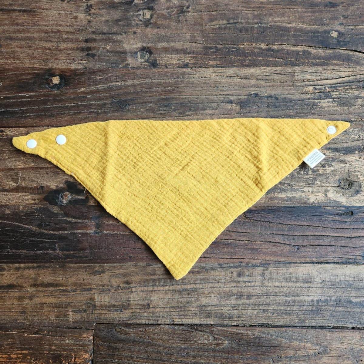 Personalized Muslin Embroidered Bandana Bib, & Burp Cloth | Custom Name or Initials