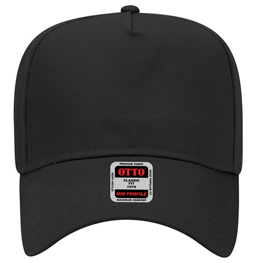 Otto Cap 5-Panel Mid Profile Baseball Cap