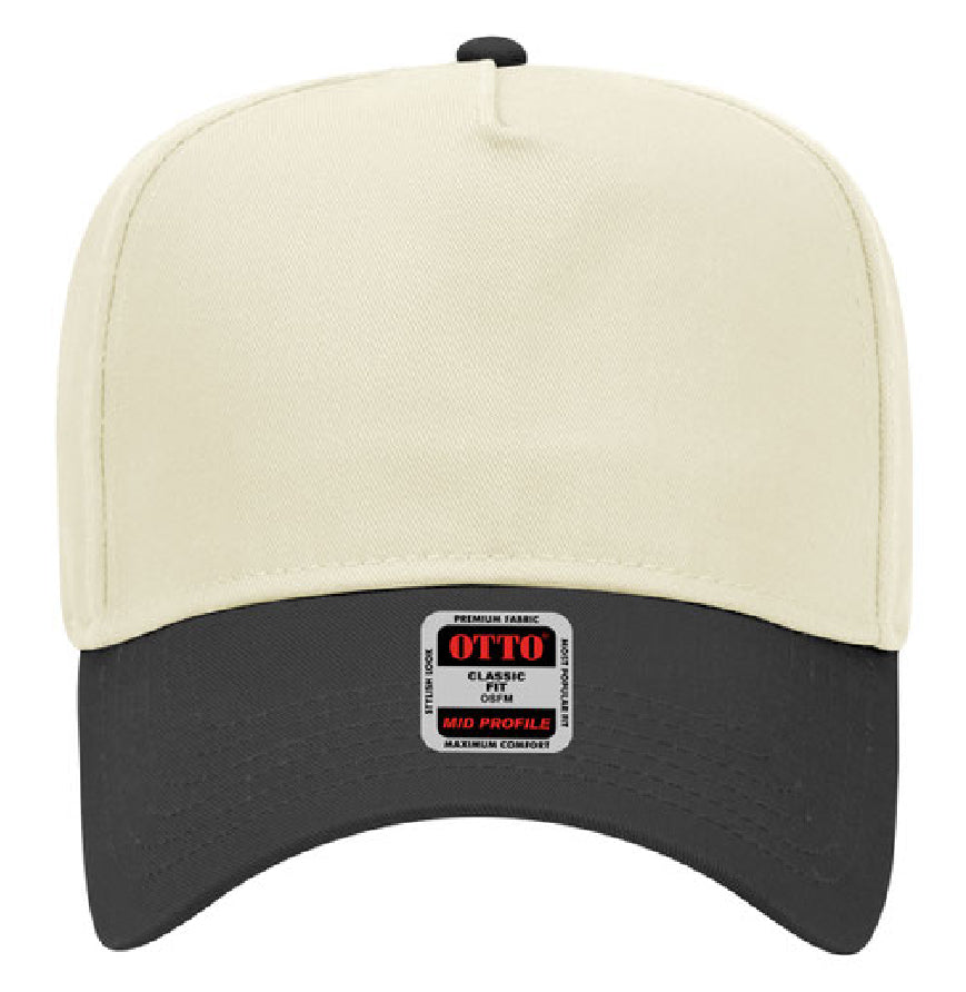 Otto Cap 5-Panel Mid Profile Baseball Cap