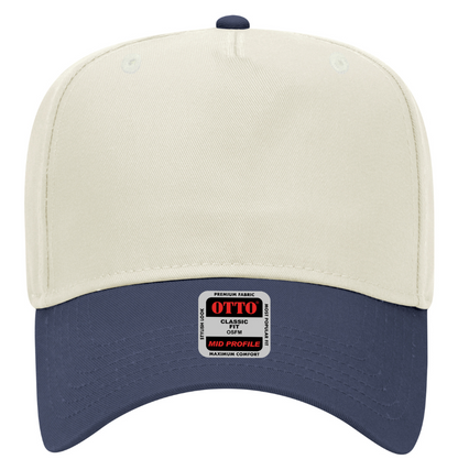 Otto 5-Panel Mid Profile Baseball Cap
