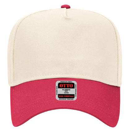 Otto 5-Panel Mid Profile Baseball Cap