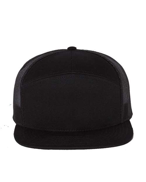 7-Panel Trucker Cap 168 Flat Bill