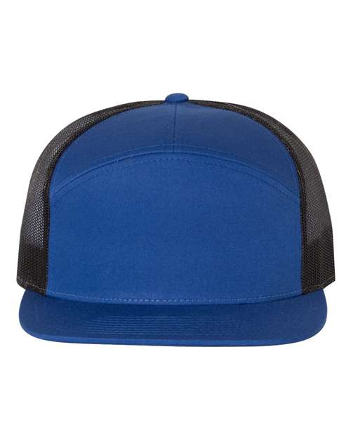 7-Panel Trucker Cap 168 Flat Bill