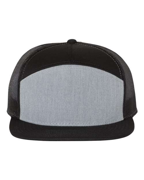 7-Panel Trucker Cap 168 Flat Bill