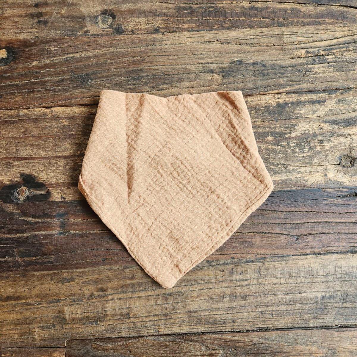 Personalized Muslin Embroidered Bandana Bib, & Burp Cloth | Custom Name or Initials