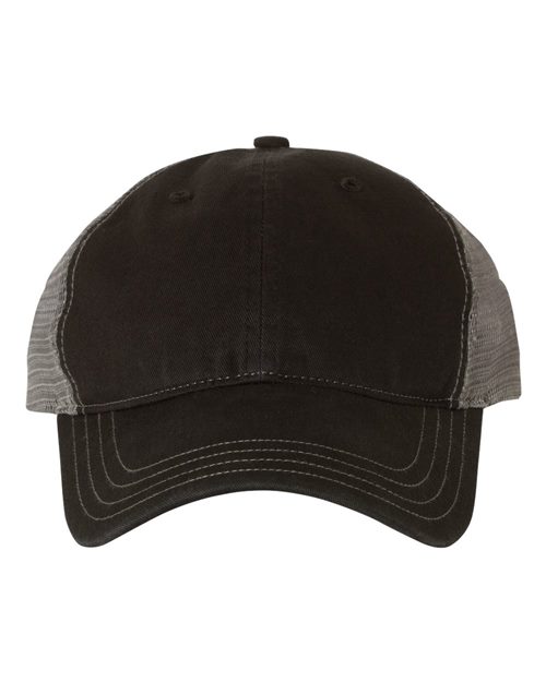 Garment-Washed Trucker Cap 111