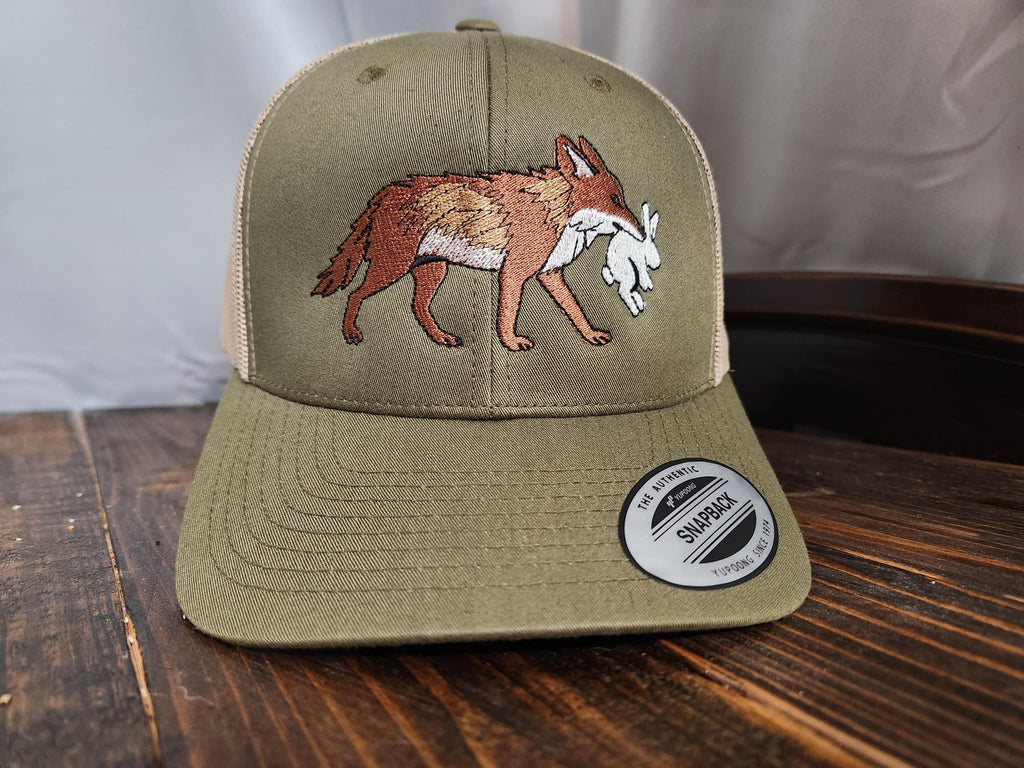 Successful Hunt Embroidered Snapback Hat for Men –  Adjustable Trucker Hat Yupoong