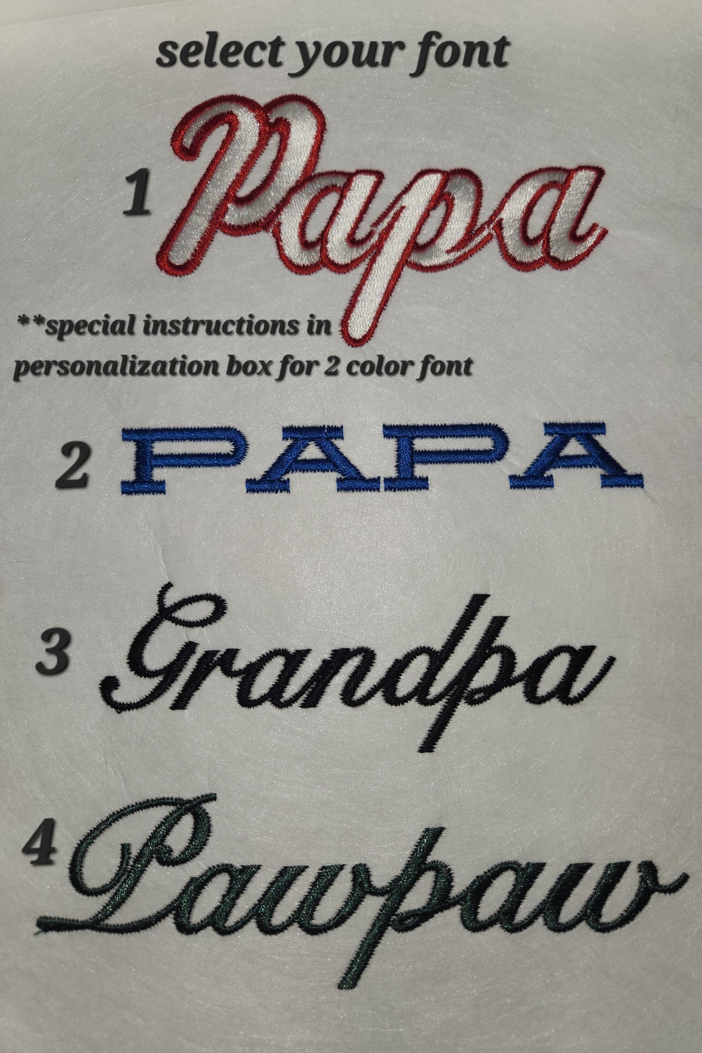 Custom Embroidered Grandpa Hat – Richardson 112 Trucker Cap
