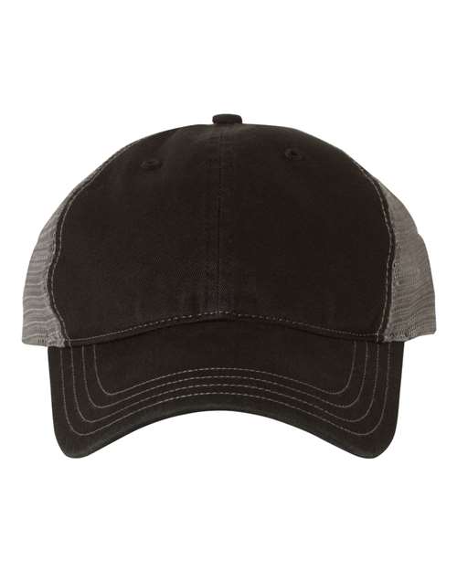 Garment-Washed Trucker Cap 111