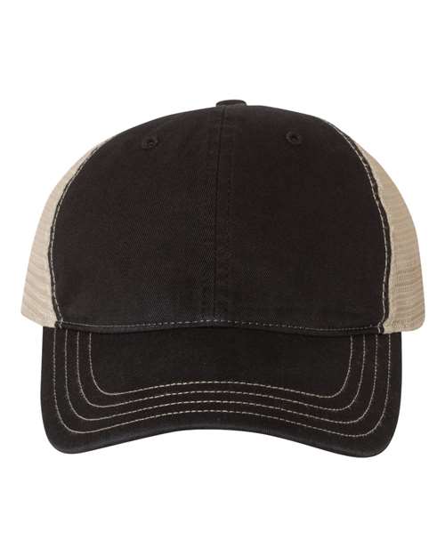 Garment-Washed Trucker Cap 111