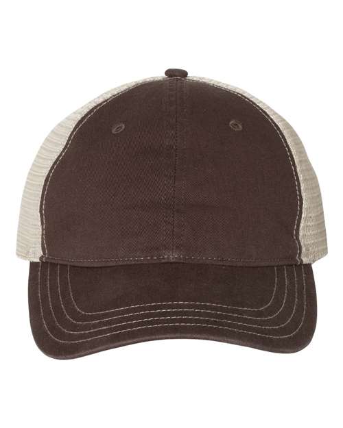 Garment-Washed Trucker Cap 111