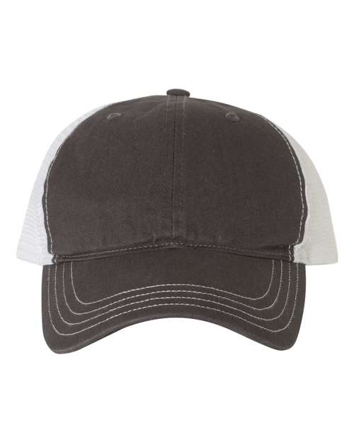 Garment-Washed Trucker Cap 111