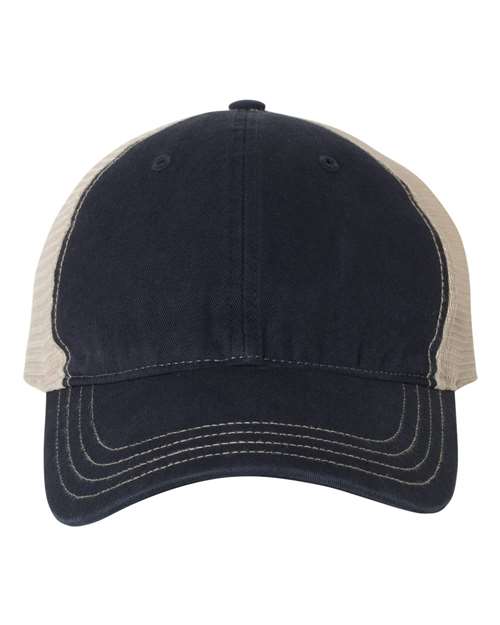 Garment-Washed Trucker Cap 111