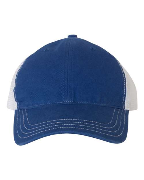 Garment-Washed Trucker Cap 111