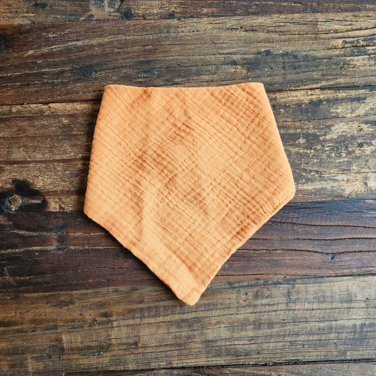 Personalized Muslin Embroidered Bandana Bib, & Burp Cloth | Custom Name or Initials