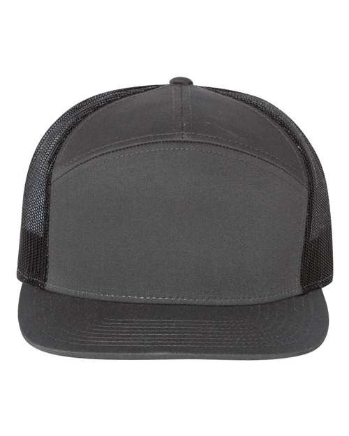 7-Panel Trucker Cap 168 Flat Bill