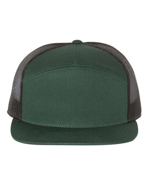 7-Panel Trucker Cap 168 Flat Bill