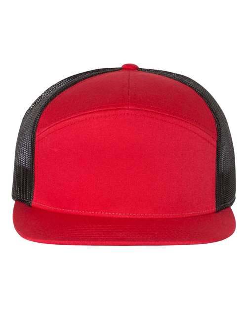 7-Panel Trucker Cap 168 Flat Bill