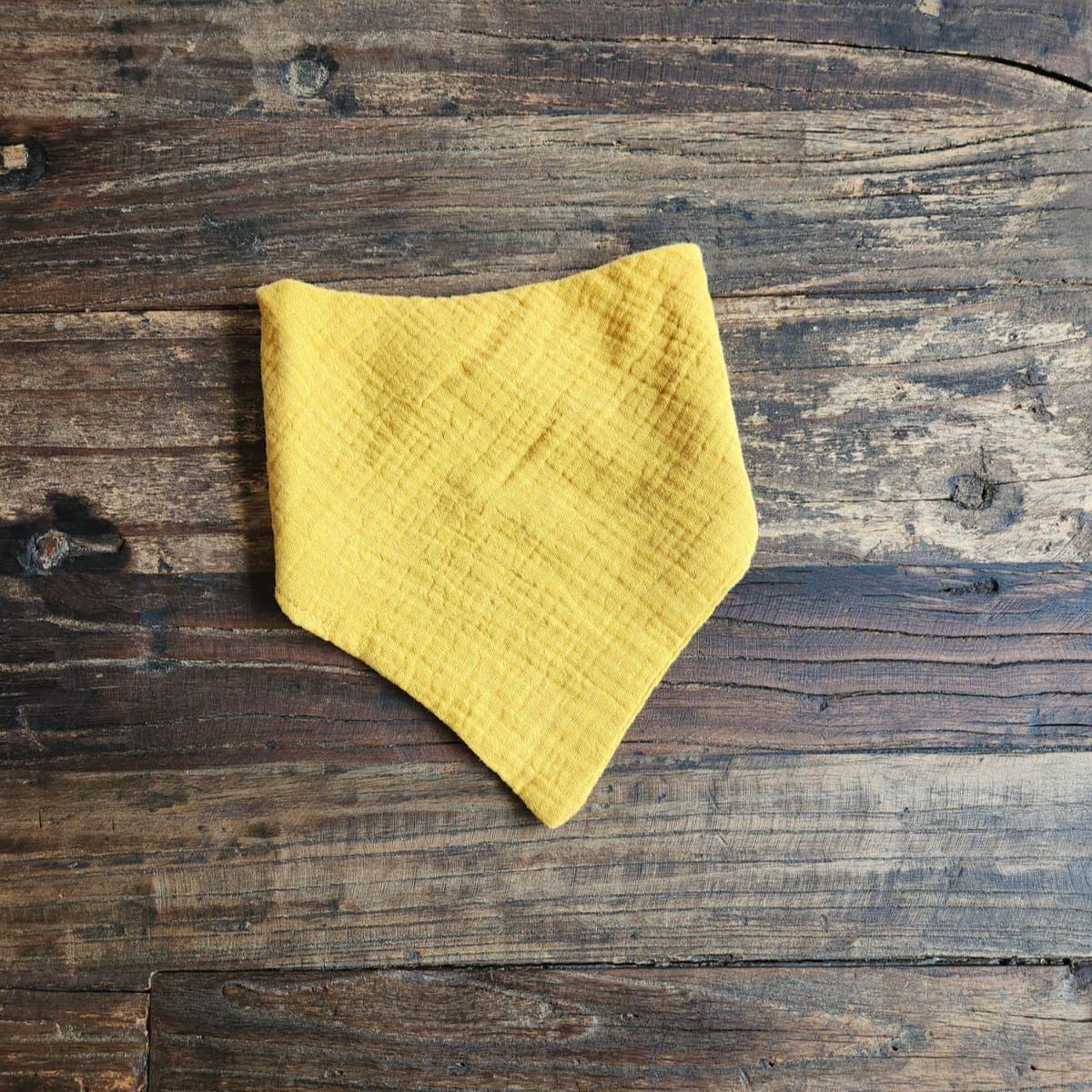 Personalized Muslin Embroidered Bandana Bib, & Burp Cloth | Custom Name or Initials