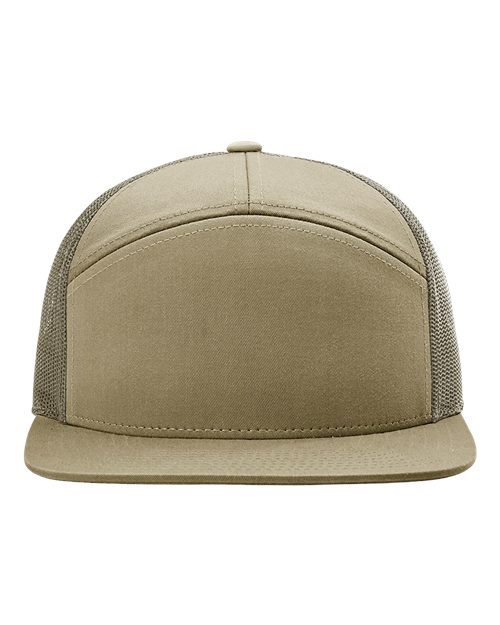 7-Panel Trucker Cap 168 Flat Bill