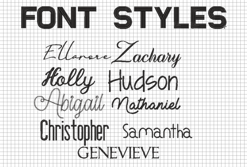 Personalized Embroidered Knit Blanket for Baby Boy or Girl | Custom Name or Initials