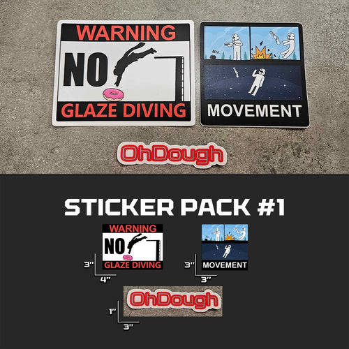OhDough Sticker Pack #1