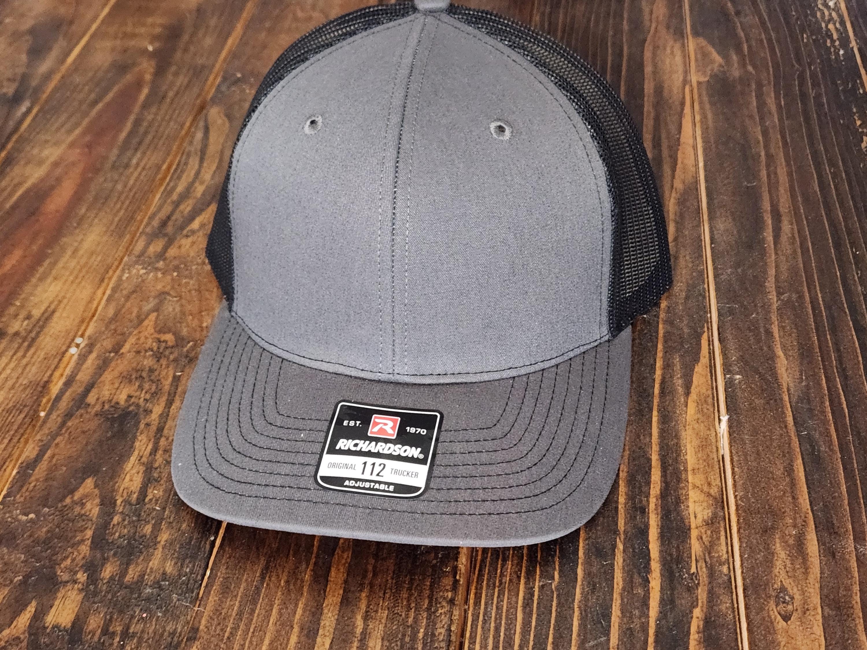Custom Embroidered Richardson 112 Trucker Hat - Personalized Dad Gift