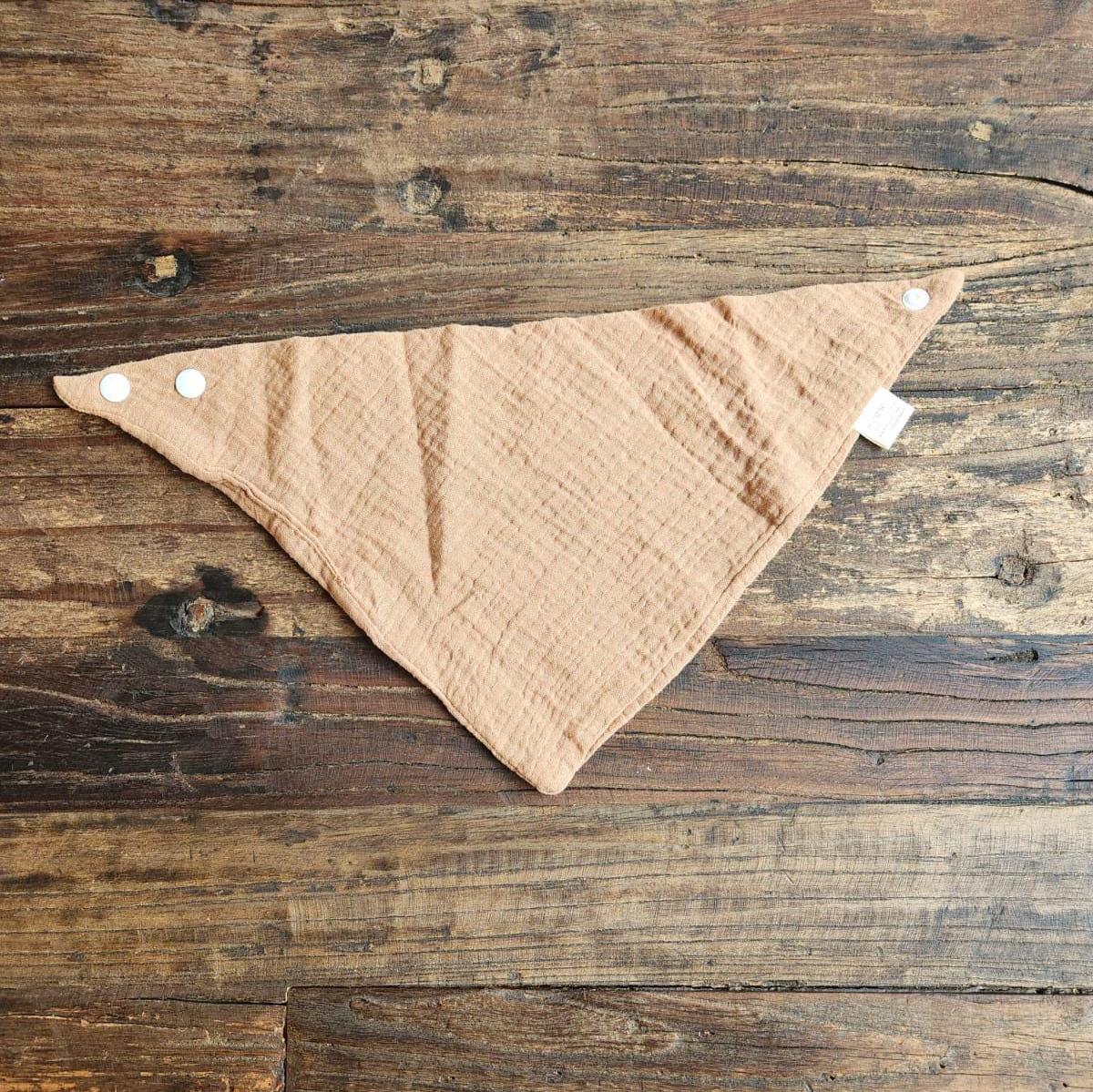 Personalized Muslin Embroidered Bandana Bib, & Burp Cloth | Custom Name or Initials