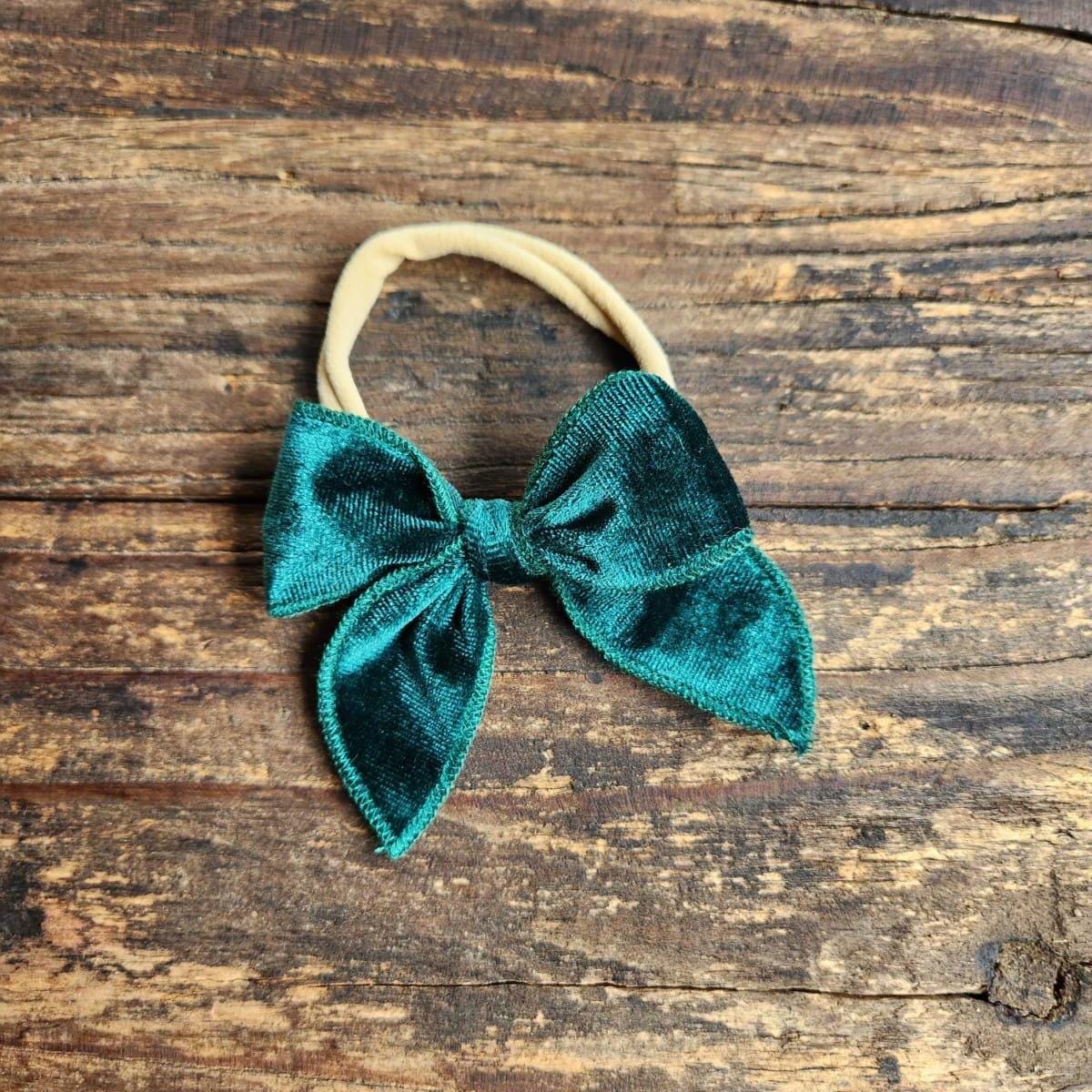 Personalized Muslin Embroidered Bib, & Burp Cloth + Velvet Bow | Custom Name or Initials