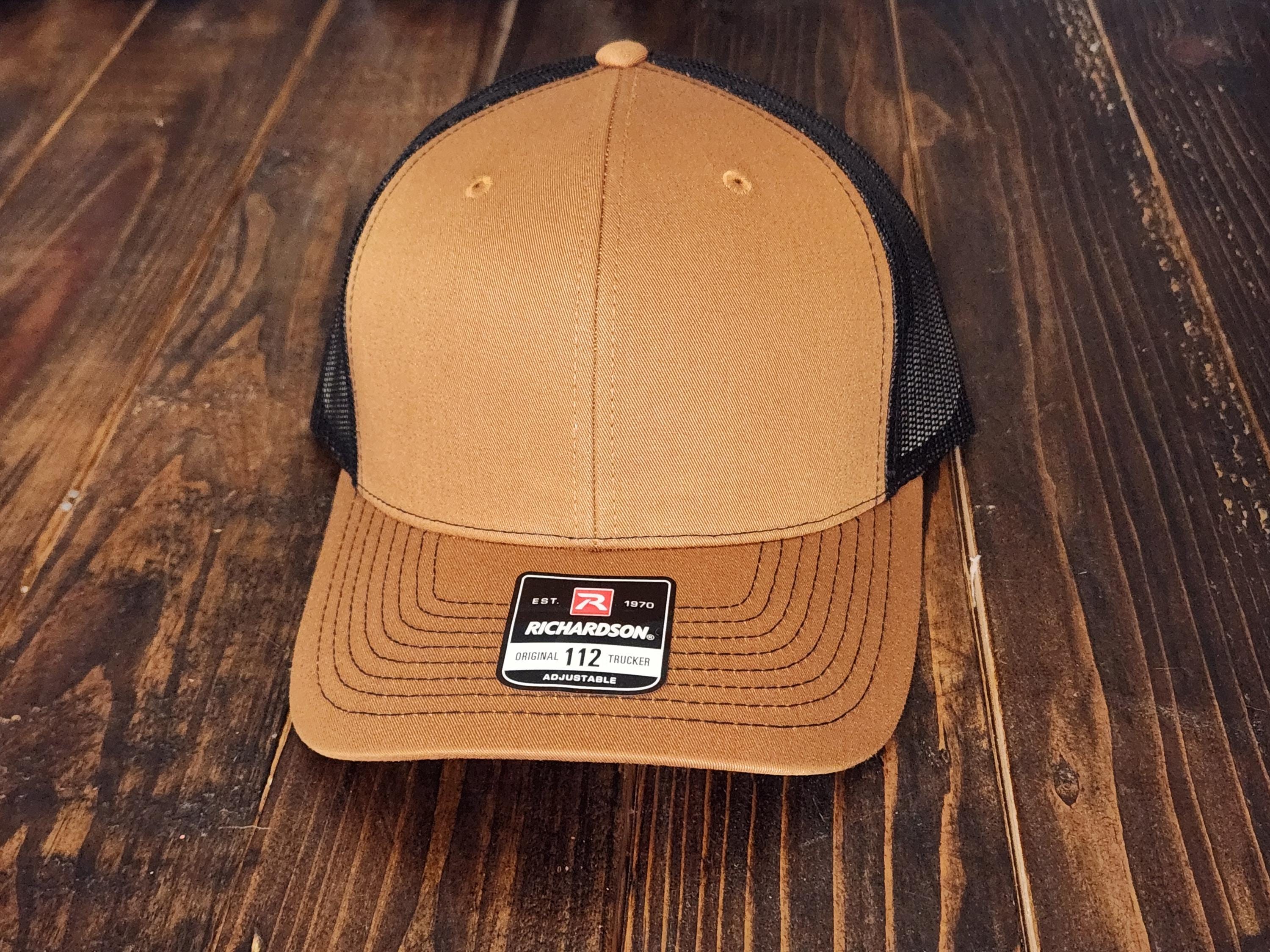 Custom Embroidered Richardson 112 Trucker Hat - Personalized Dad Gift