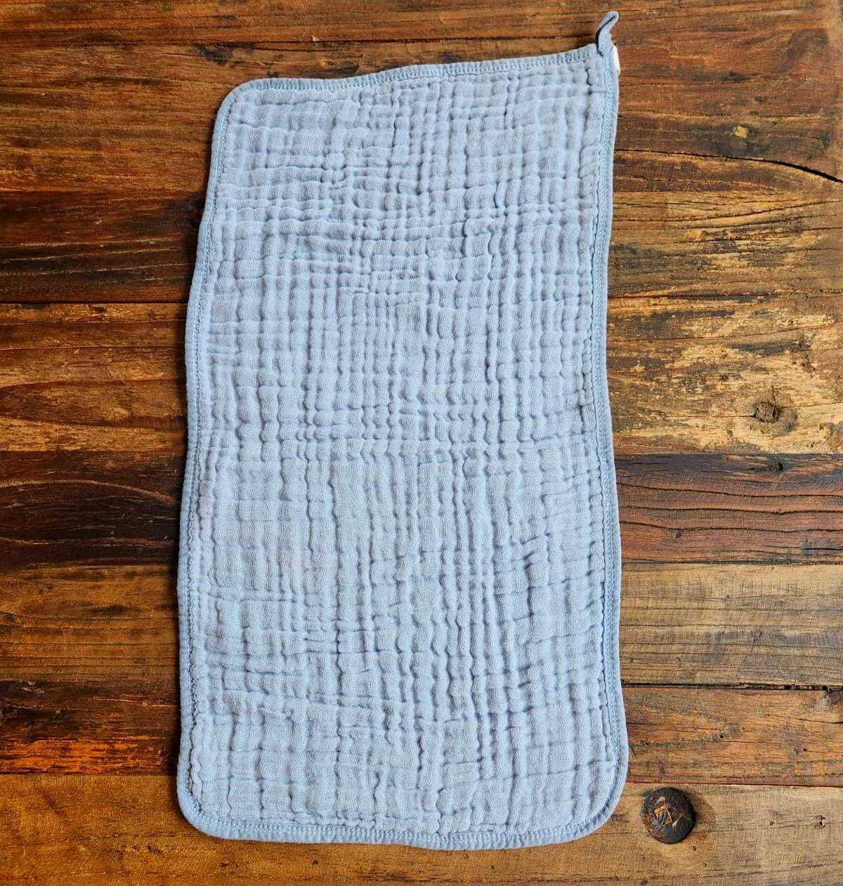 Personalized Muslin Embroidered Bandana Bib, & Burp Cloth | Custom Name or Initials