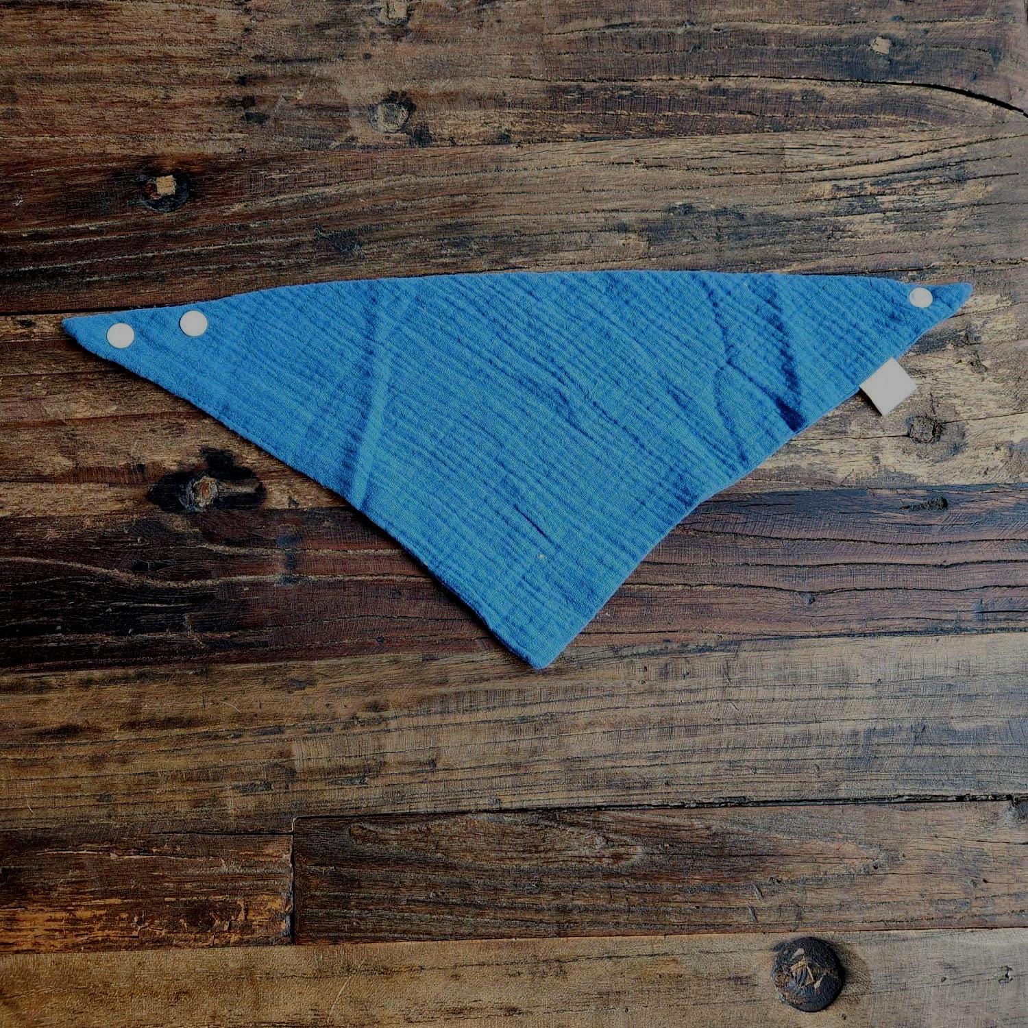 Personalized Muslin Embroidered Bandana Bib, & Burp Cloth | Custom Name or Initials