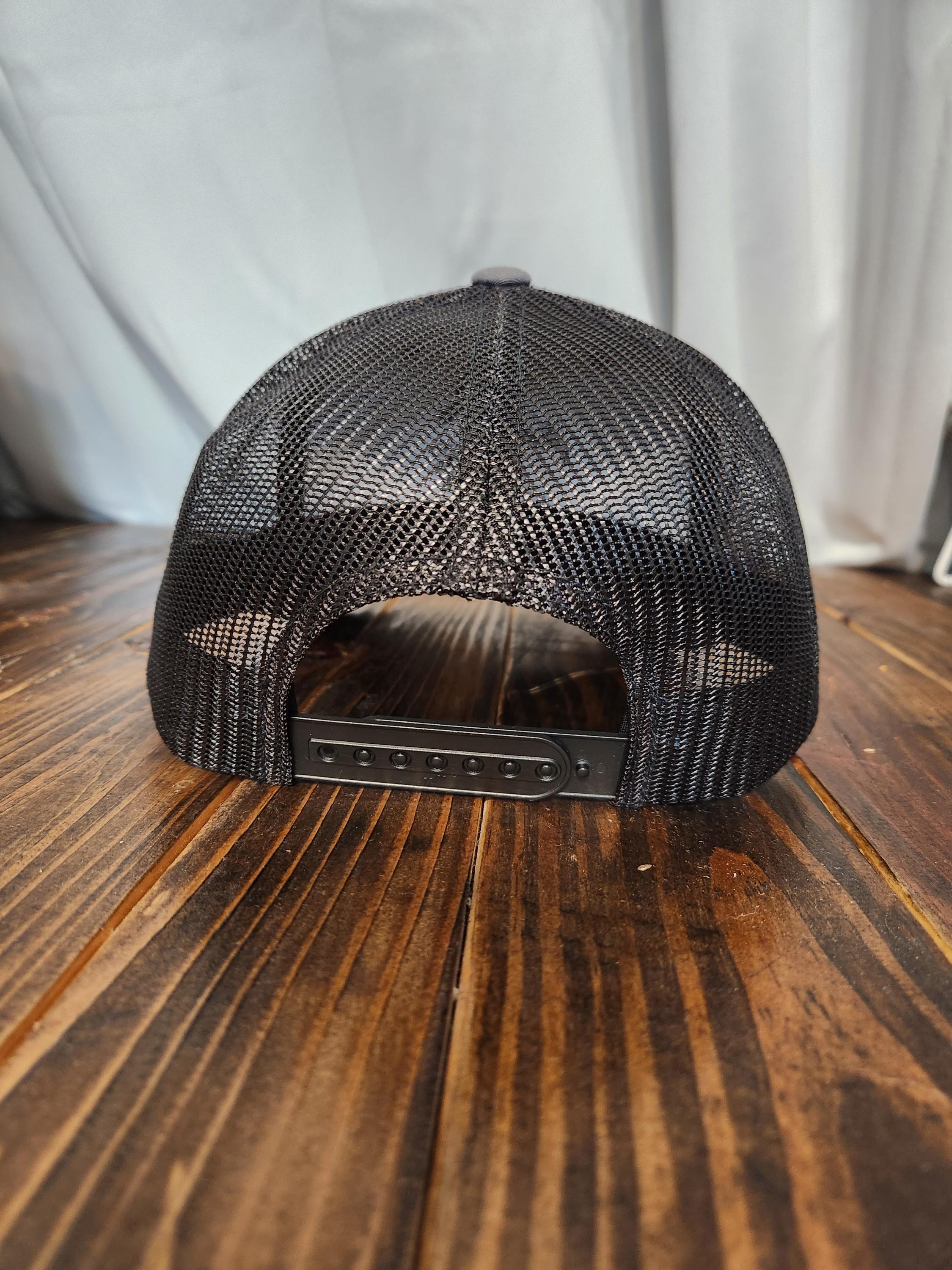 Raven Embroidered Snapback Hat for Men – Gothic Bird Cap, Adjustable Trucker Hat, Dark Aesthetic Streetwear Gift – Yupoong Hat