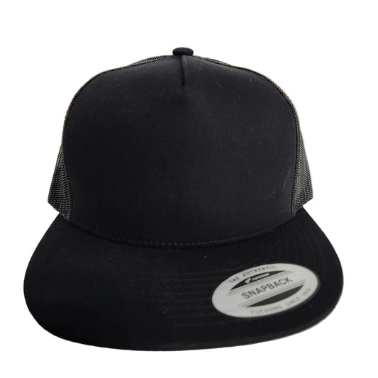 Yupoong 6606 Classic Snapback Flat Bill Hat