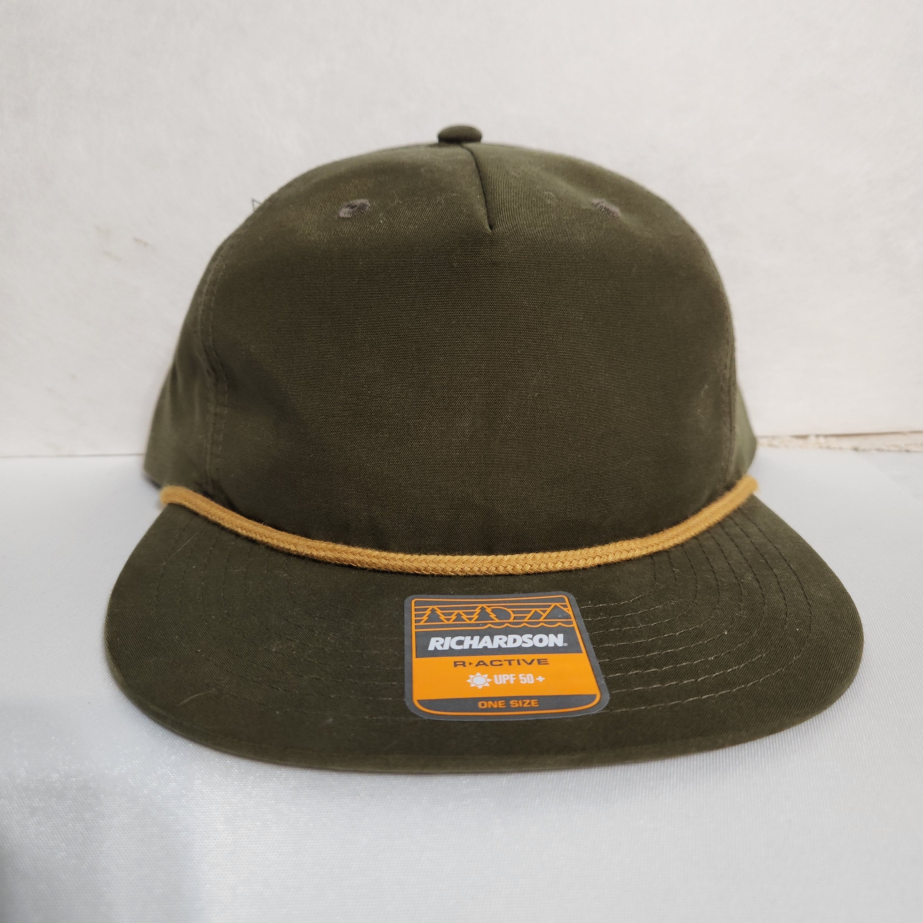 Richardson 256 Umpqua 5-Panel Flat Bill Hat - Custom Embroidery Service Request