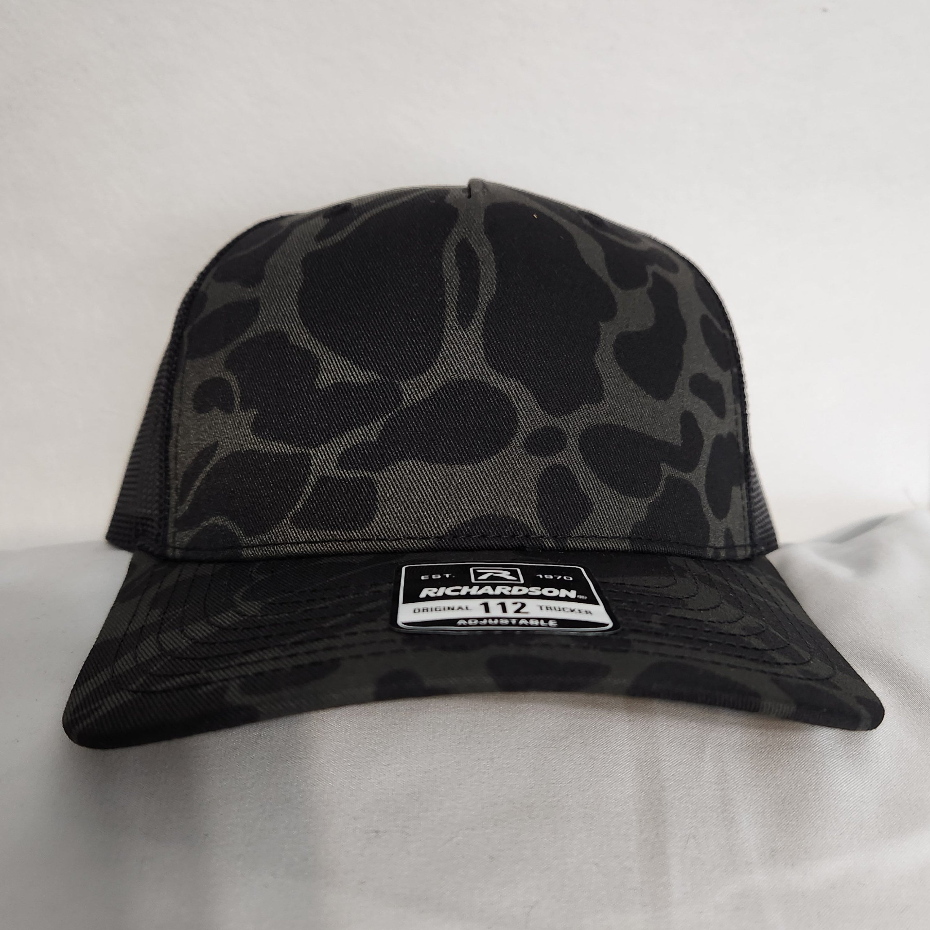 Richardson 5 Panel Camouflage Hat - Custom Embroidery Service Request
