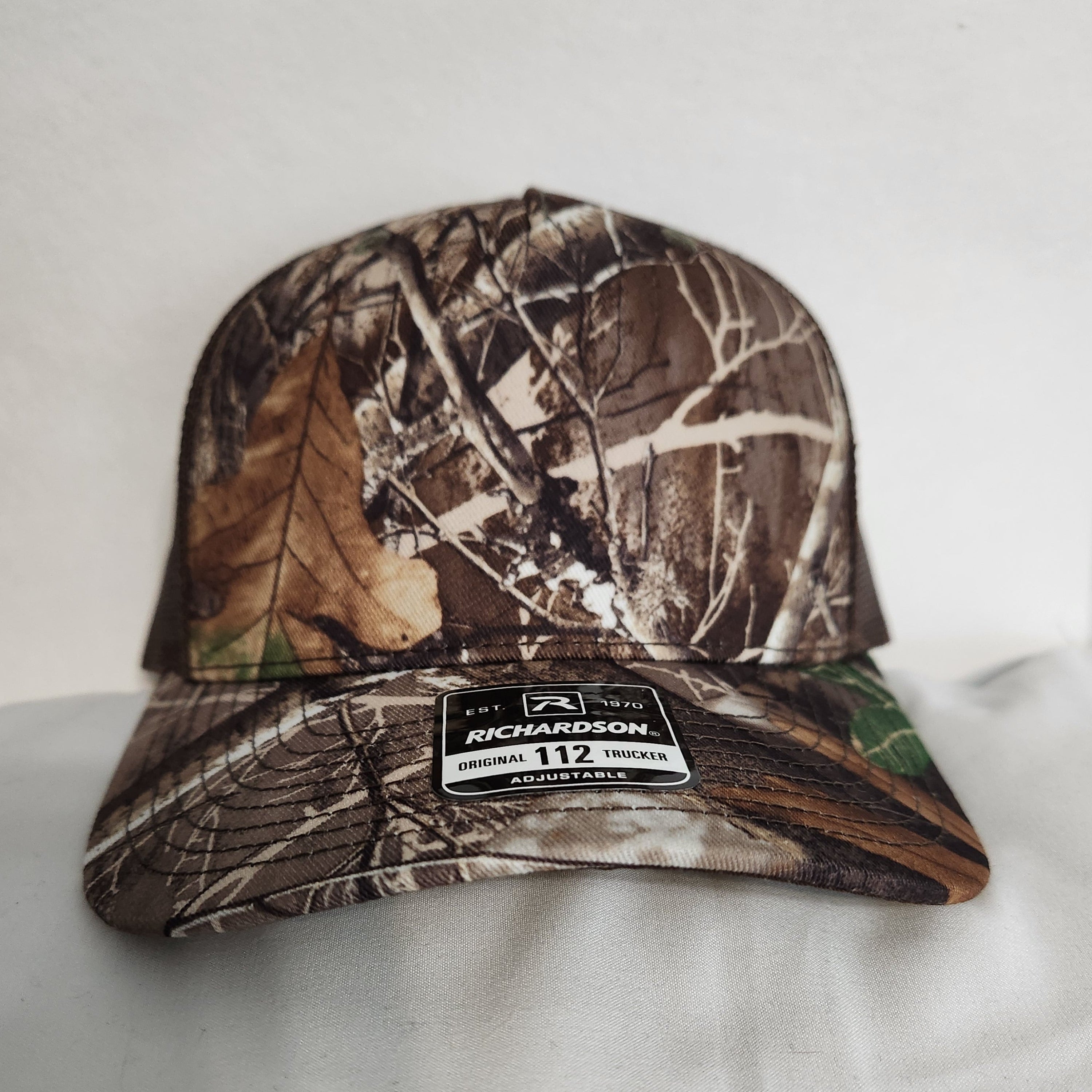 Richardson 5 Panel Camouflage Hat - Custom Embroidery Service Request