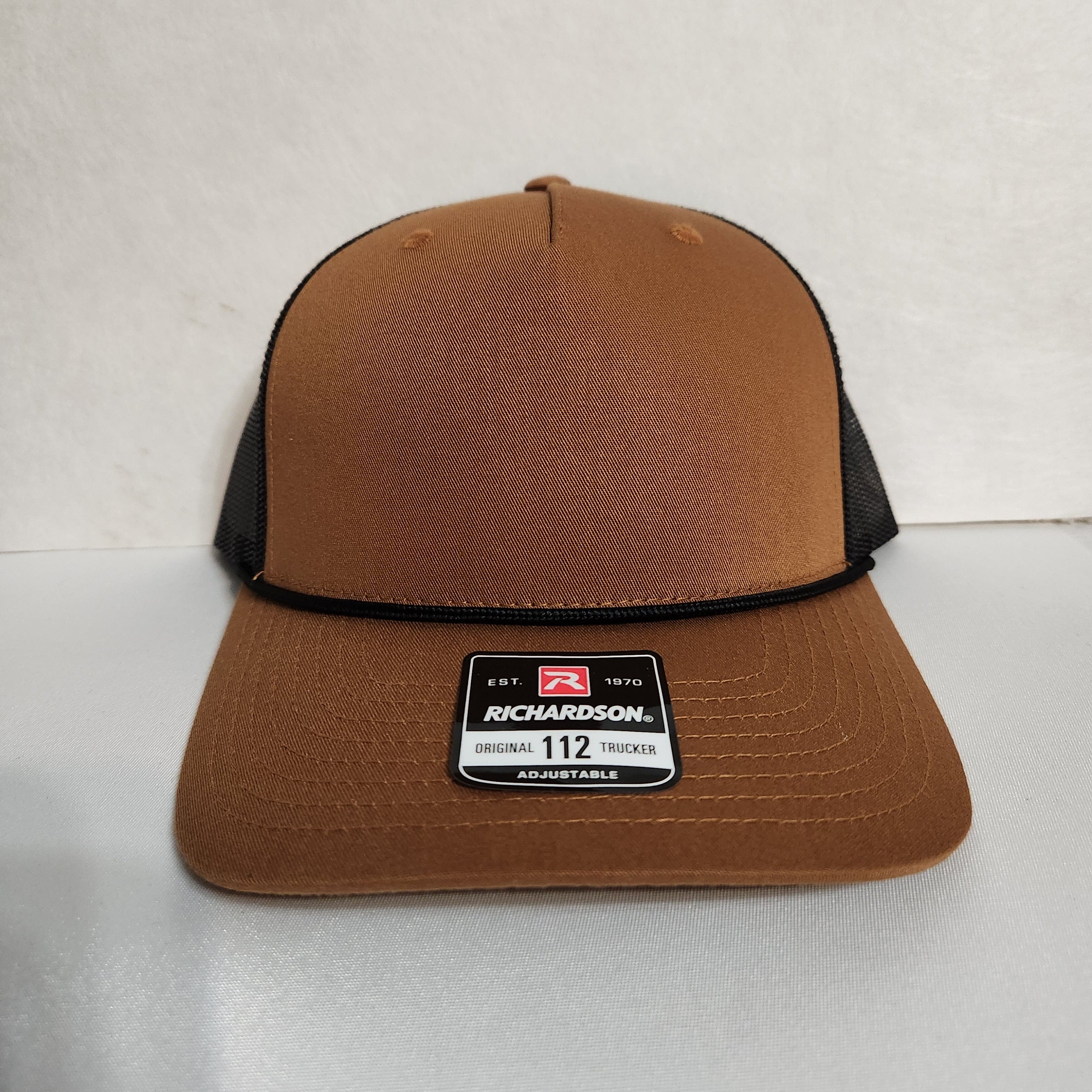 Richardson 112 5 Panel Rope Hat - Custom Embroidery Service Request