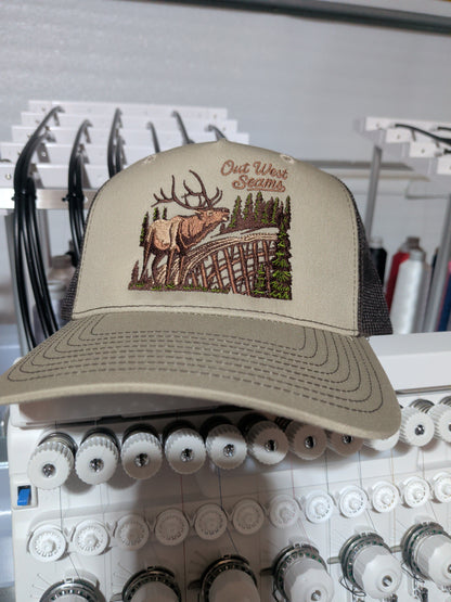 Out west Seams Elk