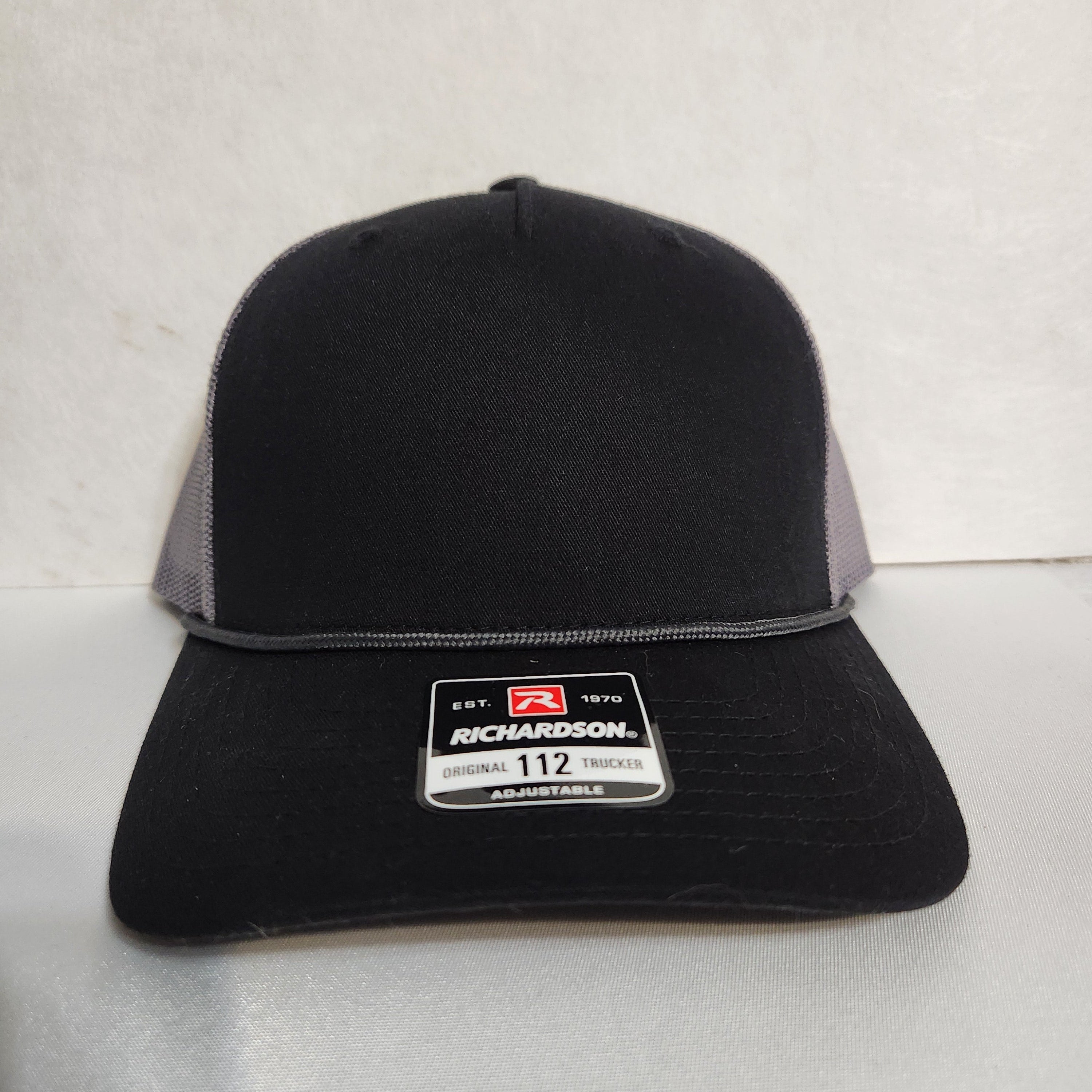 Richardson 112 5 Panel Rope Hat - Custom Embroidery Service Request