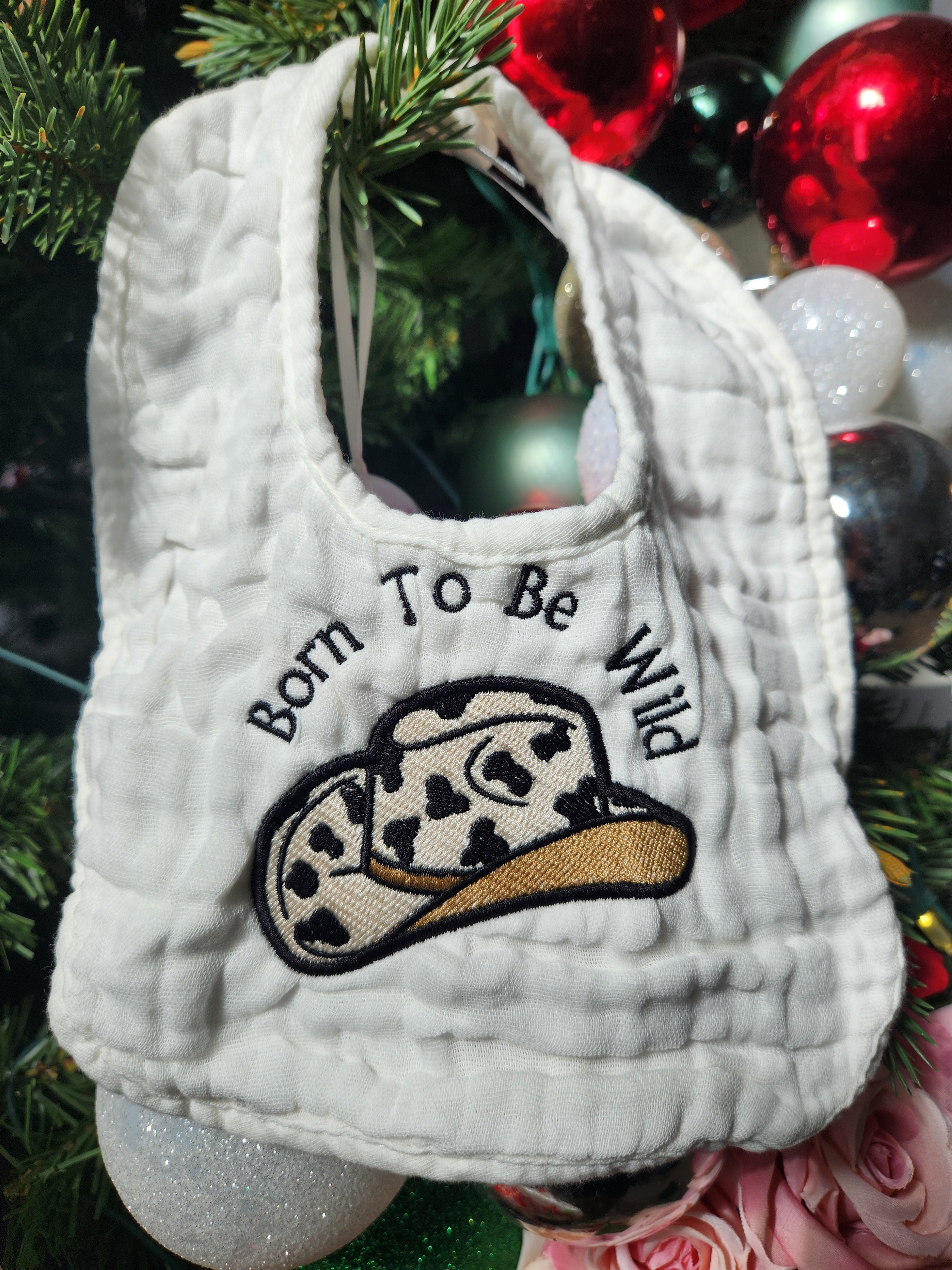 Born to be Wild Bib for Baby Boy or Girl